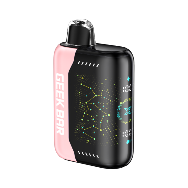 vaper Geek Bar Pulse X White Peach Raspberry